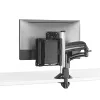 Montážna sada Chief KRA232B – stĺpový držiak pre Thin-Client/PC, oceľ, čierna, max. nosnosť 1,36 kg