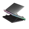Mars Gaming MNBC6, chladiaca podložka + stojan XL 19'' ARGB, 3 ventilátory, mobilný stojan