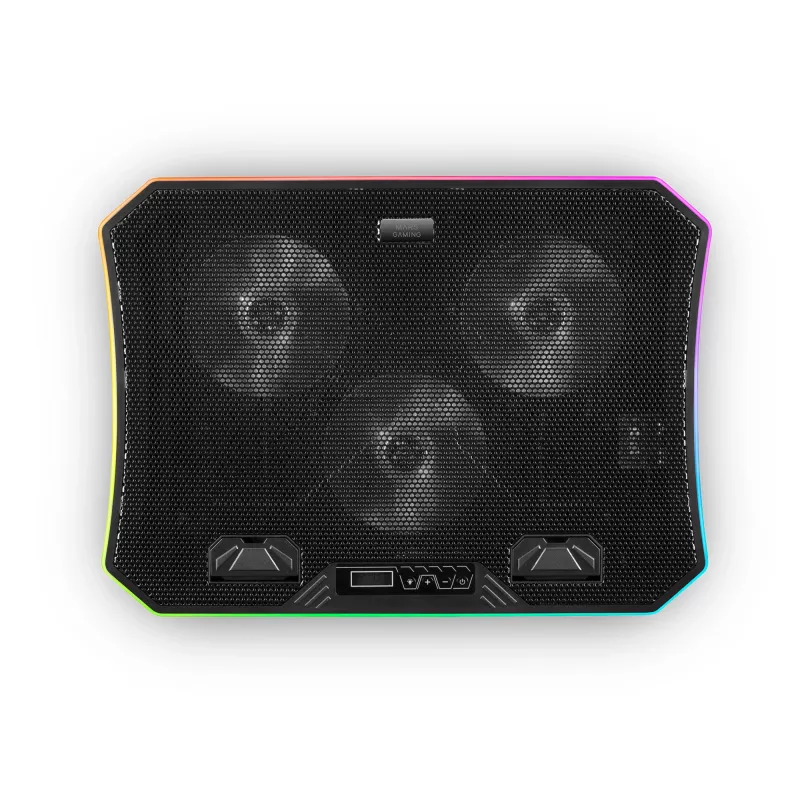 Mars Gaming MNBC6, chladiaca podložka + stojan XL 19'' ARGB, 3 ventilátory, mobilný stojan