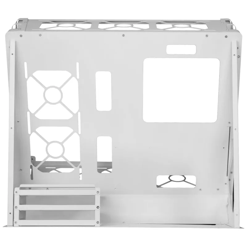 Mars Gaming MCB biela PC herná ATX-XL skriňa Custom Premium Edition modulárna dvojkomerová štruktúra