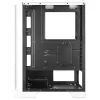 Mars Gaming MC-C biela PC ATX skriňa kovový mesh predný panel temperované sklo 3 predné 120-mm FRGB ventilátory