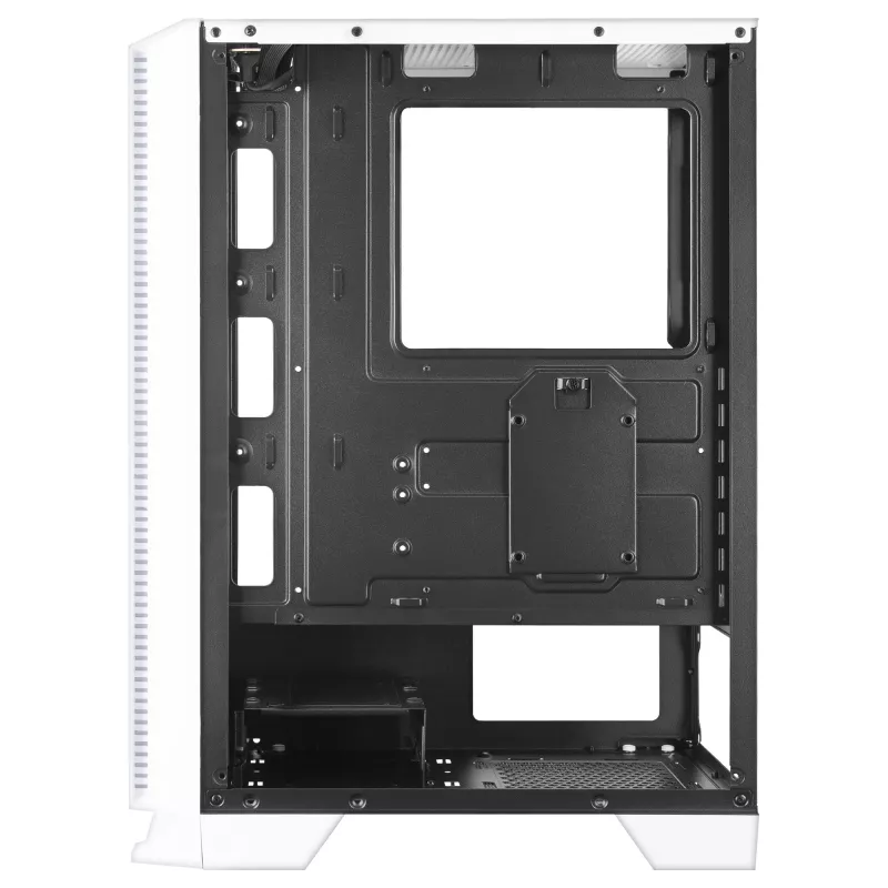 Mars Gaming MC-C biela PC ATX skriňa kovový mesh predný panel temperované sklo 3 predné 120-mm FRGB ventilátory