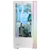 Mars Gaming MC-ULTRA White Custom XXL E-ATX herná veža Dual ARGB LED Stripes Dual Tempered Glass Windows Dual Vertical Camera Structure