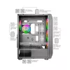 Mars Gaming MC-KX biela Premium E-ATX herná veža FREEZER CPU systém 5 ultra tichých ARGB ventilátorov ARGB ovládač a RF ovládač Mesh predná časť