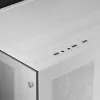 Mars Gaming MCV3 White Custom XXL E-ATX herná veža predné a bočné temperované sklo Dual Chamber modulárny rám