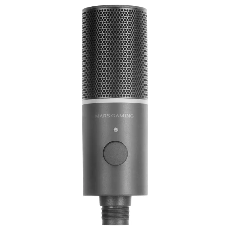 Mars Gaming MMIC-XT, profesionálny high-definition 192 kHz 24-bit štúdiový mikrofón, omnidirekčný rameno, anti-shock držiak, pop filter kovové pletivo, čierny