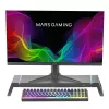 Mars Gaming MGS-ONE čierny Chroma RGB stojan na monitor nastaviteľná veľkosť držiak na smartfón a tablet predný USB 2.0