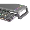 Mars Gaming MGS-ONE čierny Chroma RGB stojan na monitor nastaviteľná veľkosť držiak na smartfón a tablet predný USB 2.0