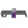 Mars Gaming MGS-ONE čierny Chroma RGB stojan na monitor nastaviteľná veľkosť držiak na smartfón a tablet predný USB 2.0