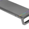 Mars Gaming MGS-ONE čierny Chroma RGB stojan na monitor nastaviteľná veľkosť držiak na smartfón a tablet predný USB 2.0