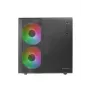 Mini Tower PC Mars Gaming MC-400 biela 2x 120 mm predné ventilátory