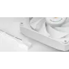 Mars Gaming MF-NCLX2W ventilátor do počítačovej skrine 12 cm biely 2 ks