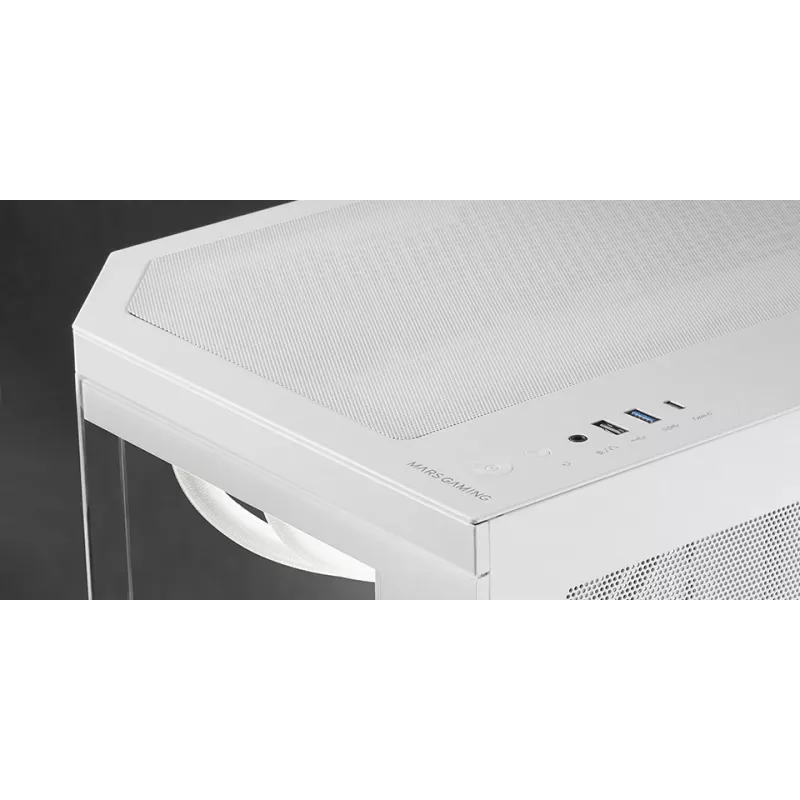 Mars Gaming MC-3TCOREMW Mini Tower biela