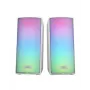 Mars Gaming MSRGB2W prenosný/party reproduktor stereo prenosný reproduktor biely 15 W