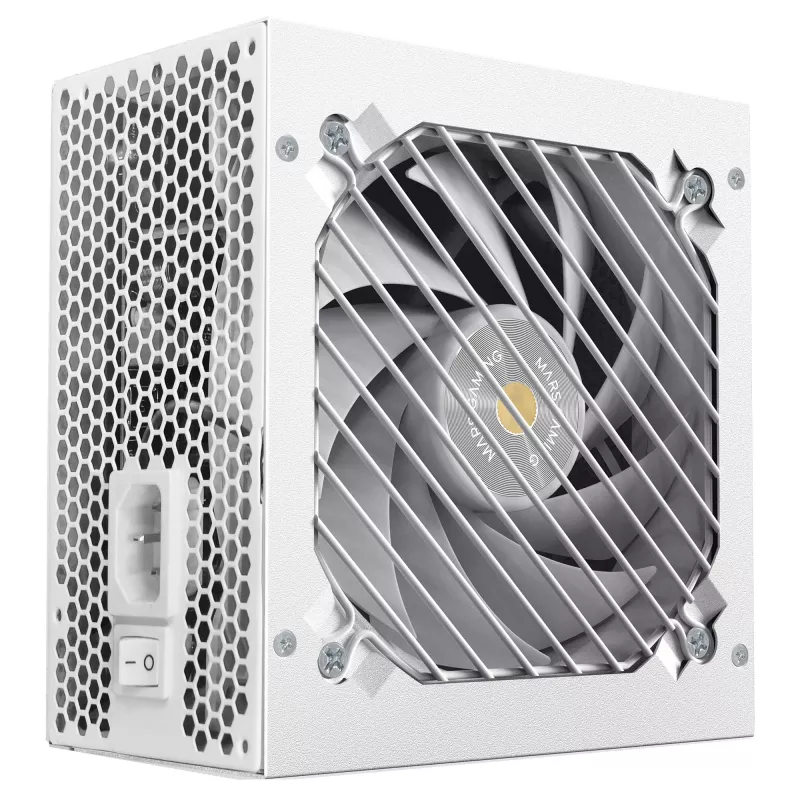 Mars Gaming MPB1000PSIW napájací zdroj 1000 W 24-pin ATX ATX biely