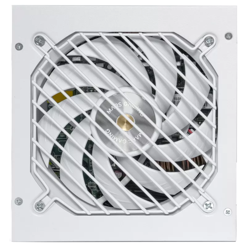Mars Gaming MPB1000PSIW napájací zdroj 1000 W 24-pin ATX ATX biely