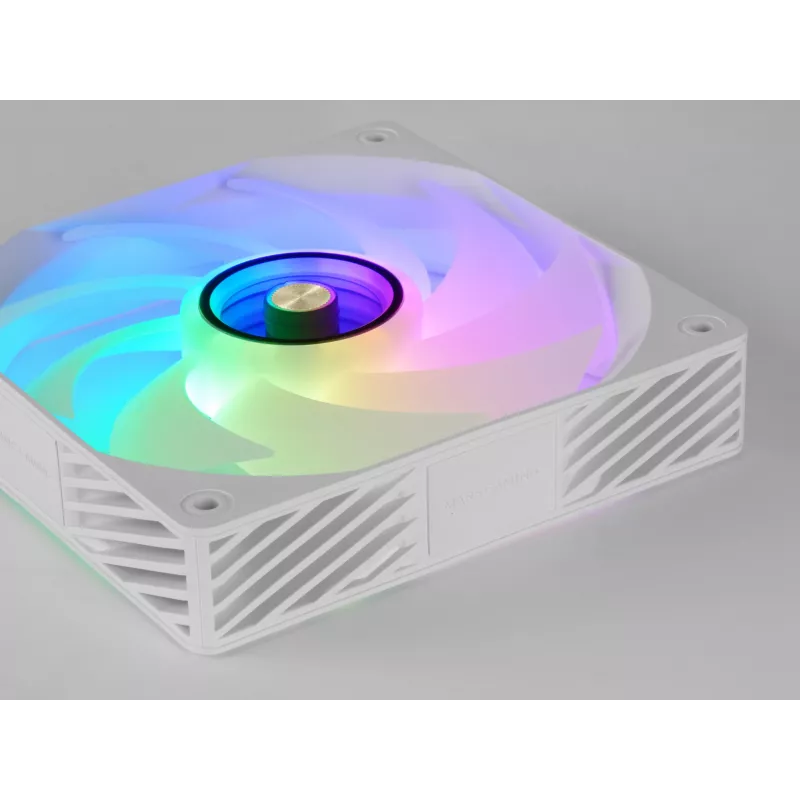 Mars Gaming MFSI4KITW chladiaci systém počítača ventilátor do počítačovej skrine 12 cm biely