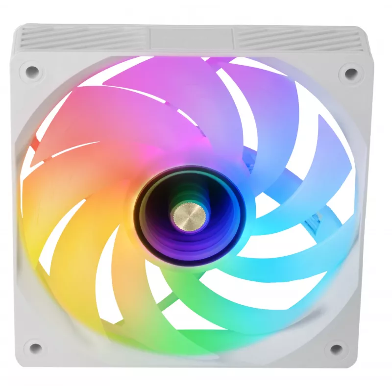 Mars Gaming MFSI4KITW chladiaci systém počítača ventilátor do počítačovej skrine 12 cm biely