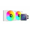 Mars Gaming ML-VISIONPRO240W kvapalinový chladič procesora All-in-One 12 cm biely 1 ks
