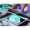 Mars Gaming ML-VISIONPRO240W kvapalinový chladič procesora All-in-One 12 cm biely 1 ks