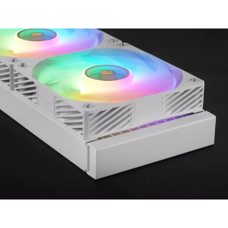 Mars Gaming ML-VISIONPRO240W kvapalinový chladič procesora All-in-One 12 cm biely 1 ks