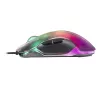 Mars Gaming MMGLOW herná myš RGB Chroma-Glow zrkadlový povrch 12800 DPI čierna