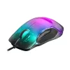 Mars Gaming MMGLOW herná myš RGB Chroma-Glow zrkadlový povrch 12800 DPI čierna