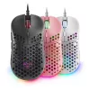 Mars Gaming MM55 čierna RGB Chroma herná myš ultralehká 55g 12800 DPI HUANO mechanické spínače