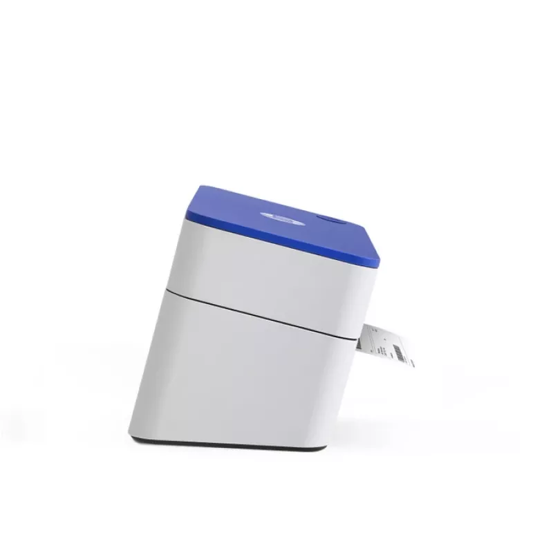 Termotransferová tlačiareň etikiet HP HPKE100 203 x 203 DPI 127 mm/s káblová USB biela/modrá