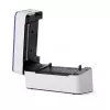 Termotransferová tlačiareň etikiet HP HPKE100 203 x 203 DPI 127 mm/s káblová USB biela/modrá