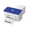 Termotransferová tlačiareň etikiet HP HPKE100 203 x 203 DPI 127 mm/s káblová USB biela/modrá