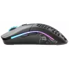 Glorious Gaming Glorious Model O Wireless - matná čierna, pravá ruka, optická, RF bezdrôtová, 19000 DPI, 1 ms, čierna