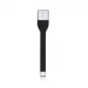 ITEC USB-C na DisplayPort adaptér i-tec USB-C plochý DP adaptér 4K/60 Hz, 0,11 m kábel, čierny