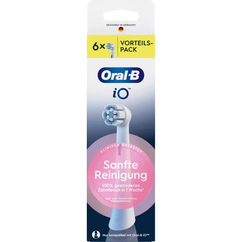 Oral-B hlavica zubnej kefky 6 ks biela