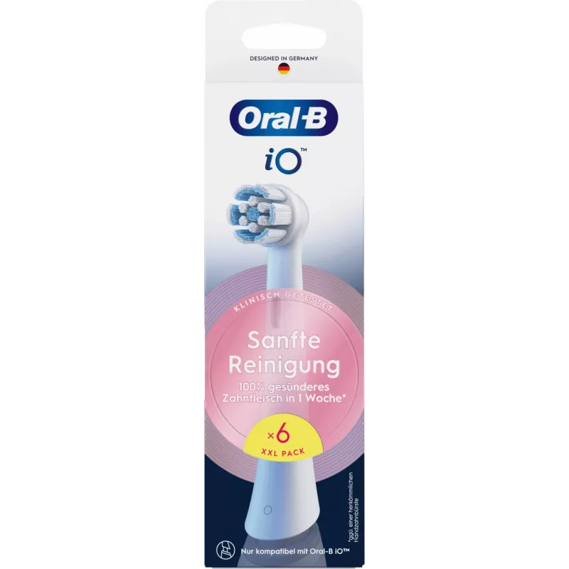 Oral-B hlavica zubnej kefky 6 ks biela