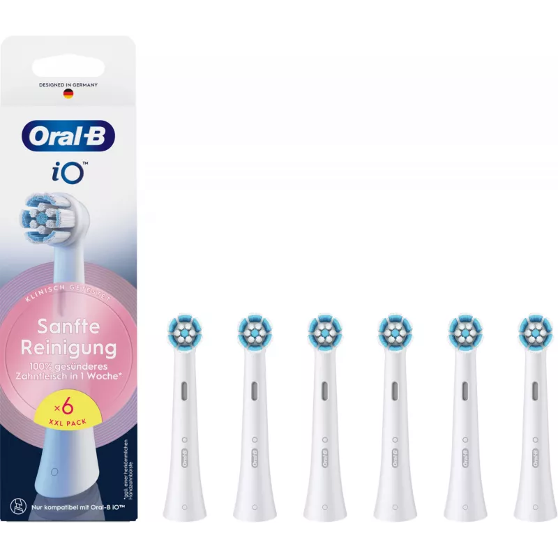 Oral-B hlavica zubnej kefky 6 ks biela