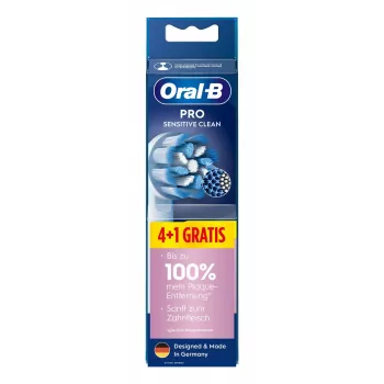 Nasadzovacie hlavice Oral-B Pro Sensitive Clean 5 ks biela extra mäkká