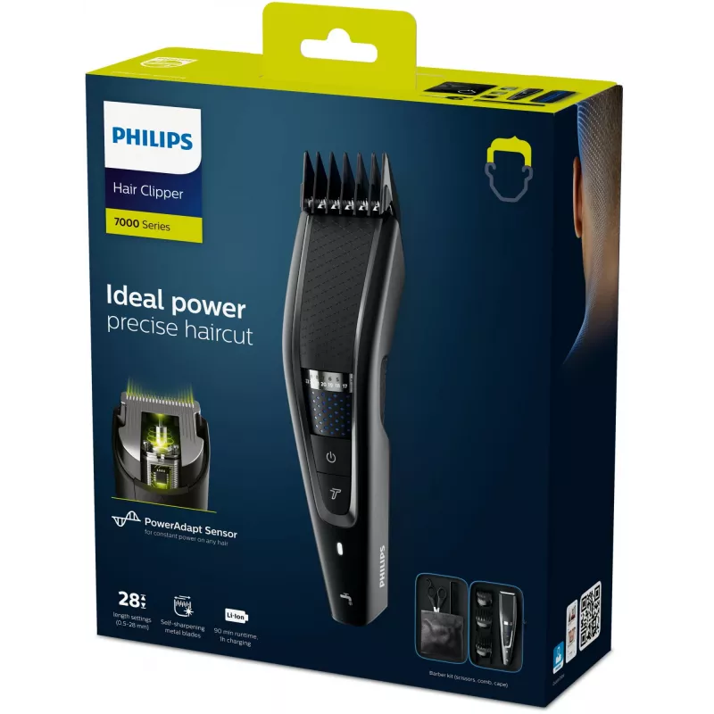 Philips 7000 series strihač vlasov Serie 7000 HC7650/15 umývateľný strihač vlasov