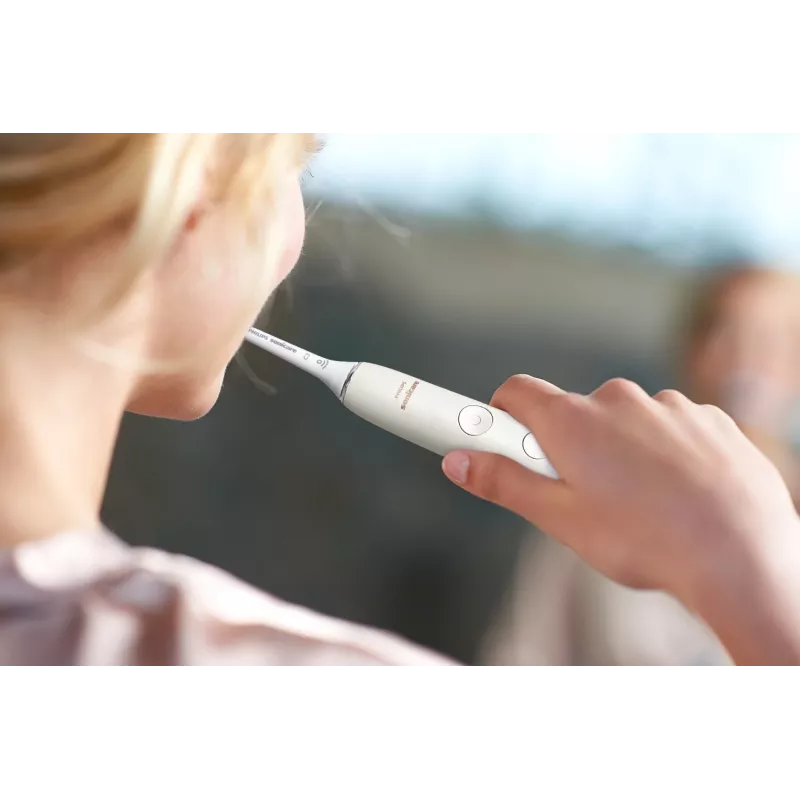Philips Sonicare DiamondClean Smart DiamondClean Smart HX9917/88 elektrická sonická zubná kefka s 2 príslušenstvami a aplikáciou