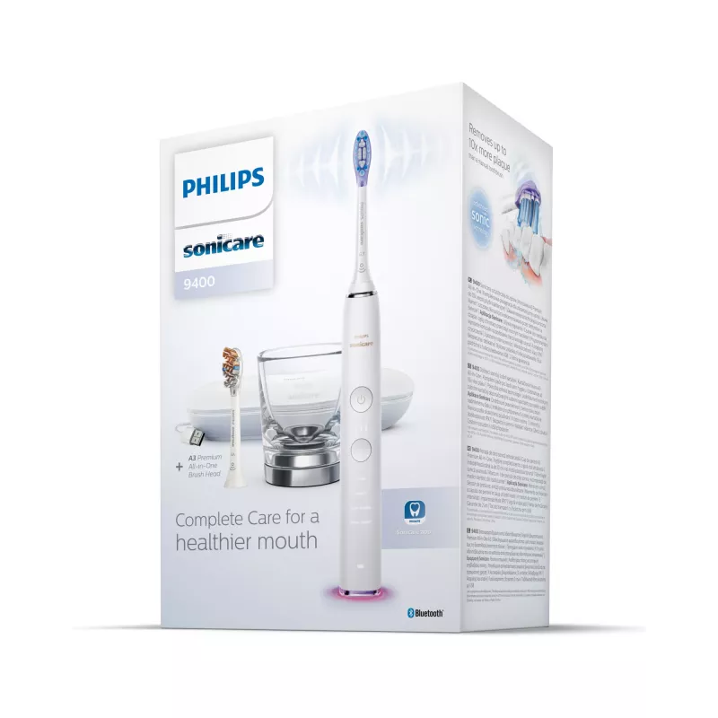 Philips Sonicare DiamondClean Smart DiamondClean Smart HX9917/88 elektrická sonická zubná kefka s 2 príslušenstvami a aplikáciou