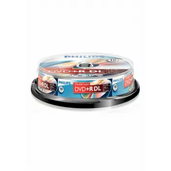DVD+R DL Philips DR8S8B10F/00 8,5 GB 10 ks