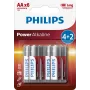 Jednorazová batéria Philips Power Alkaline LR6P6BP/10