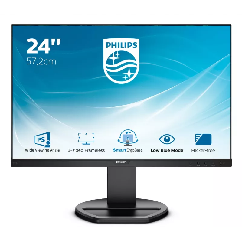 Philips 230B8QJEB/00 počítačový monitor 57,1 cm (22,5 inch) 1920 x 1200 pixelov WUXGA LED čierny