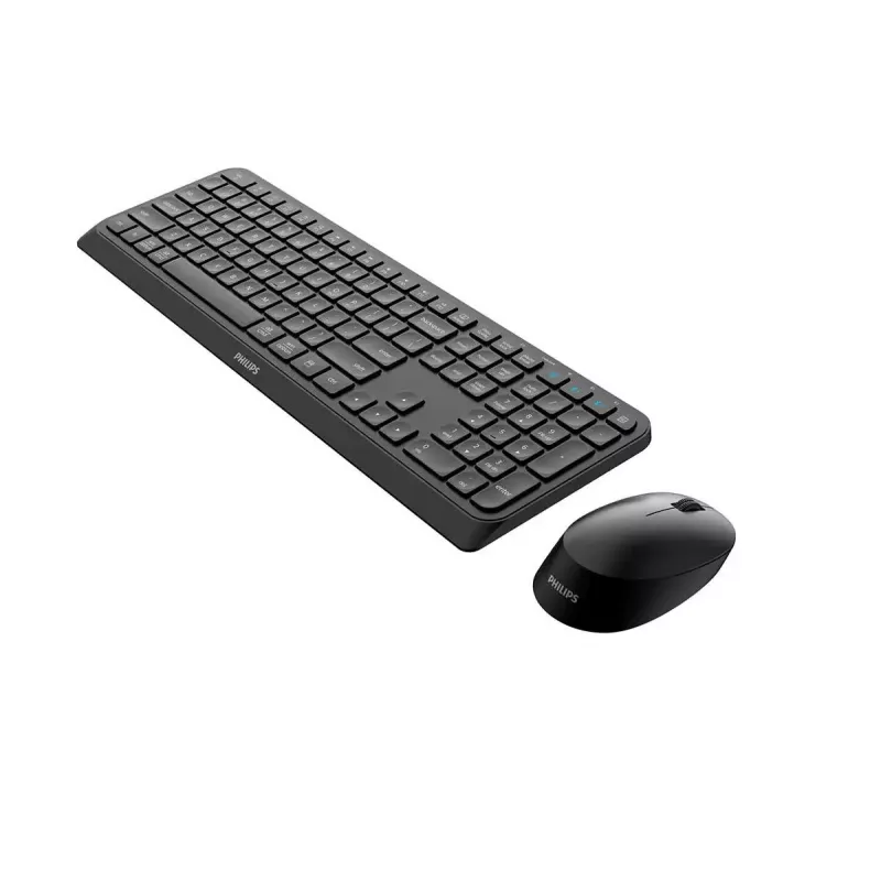 Philips 4000 series SPT6407B/31 klávesnica myš súčasťou univerzálna RF bezdrôtová + Bluetooth QWERTY nemecká čierna
