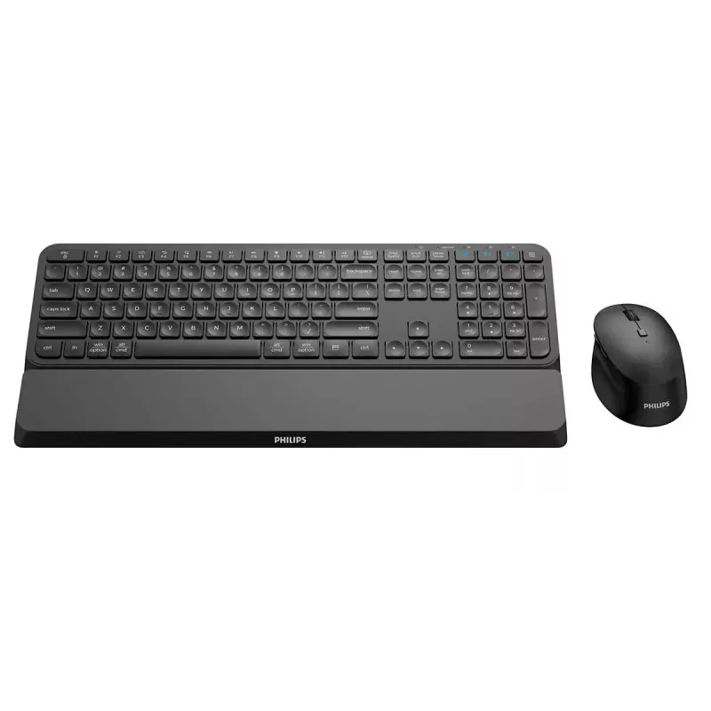Philips 6000 series SPT6607B/31 klávesnica myš súčasťou univerzálna RF bezdrôtová + Bluetooth čierna