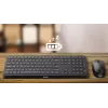 Philips 6000 series SPT6607B/31 klávesnica myš súčasťou univerzálna RF bezdrôtová + Bluetooth čierna