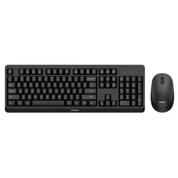 Philips 3000 series SPT6307BL/00 klávesnica myš súčasťou kancelária RF bezdrôtová čierna