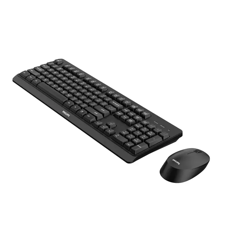 Philips 3000 series SPT6307BL/00 klávesnica myš súčasťou kancelária RF bezdrôtová čierna