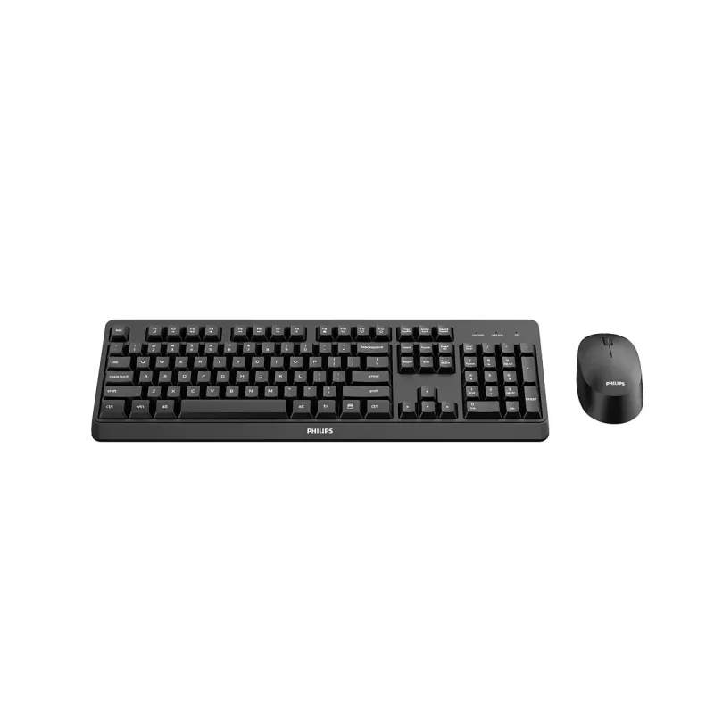 Philips 3000 series SPT6307BL/00 klávesnica myš súčasťou kancelária RF bezdrôtová čierna