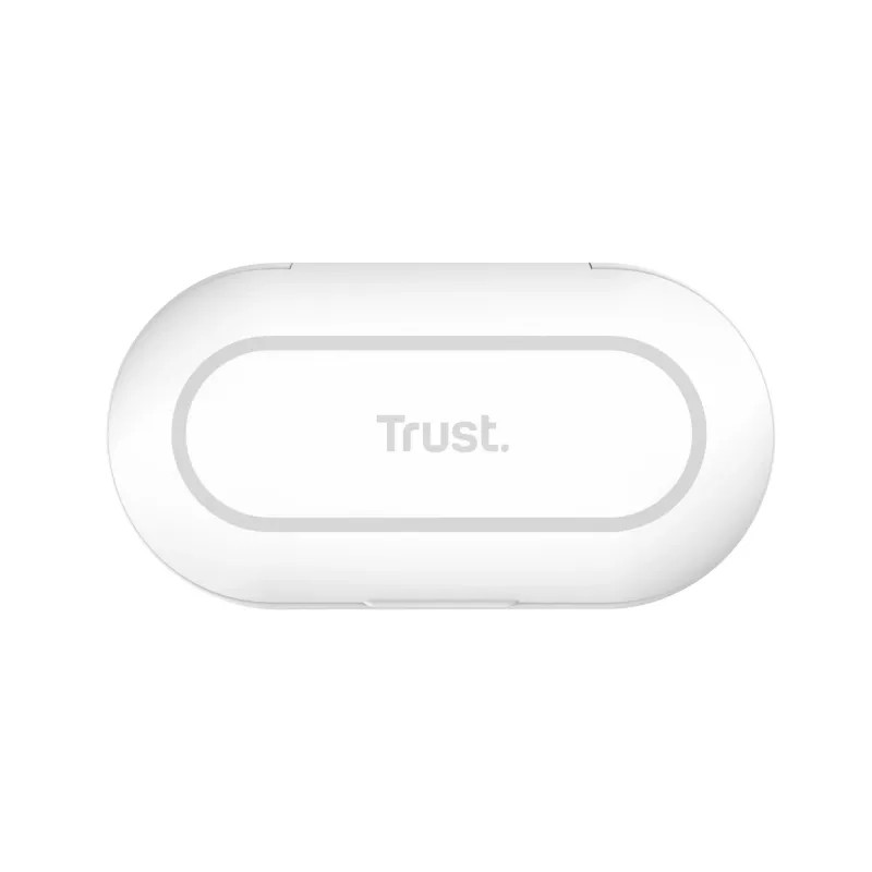 Trust Nika headset True Wireless Stereo (TWS) in-ear hovory/hudba biely